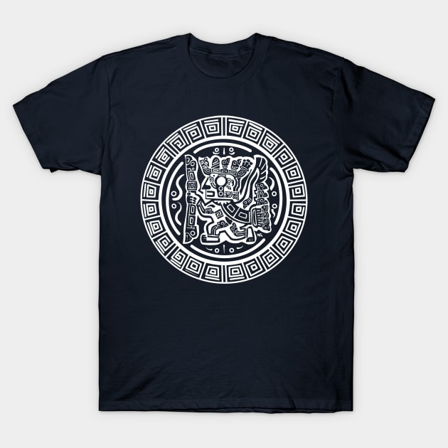 Aztec & Maya Art of The Creator God Viracocha for Creatives T-Shirt by idrockthat